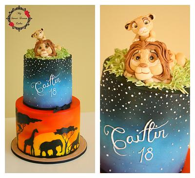 Lion King Cake - Cake by My Sweet Dream Cakes