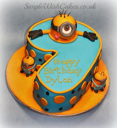 Number 9 Minions - Cake by Stef and Carla (Simple Wish Cakes)