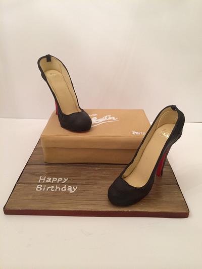 Christian Louboutin shoes Cake - Cake by pandorascupcakes