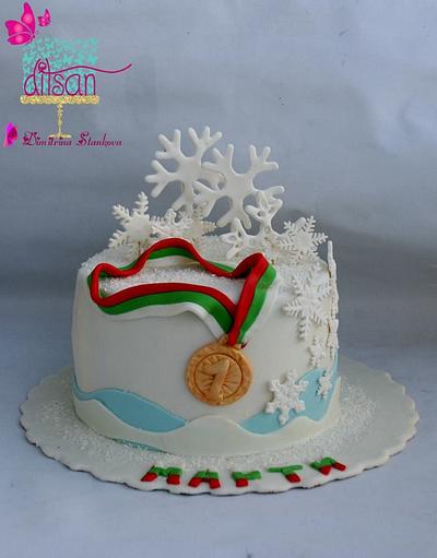 Medal for Marty - Cake by Ditsan