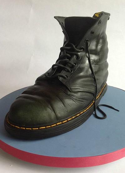 Doctor Marten Boot! - Cake by Fatcakes