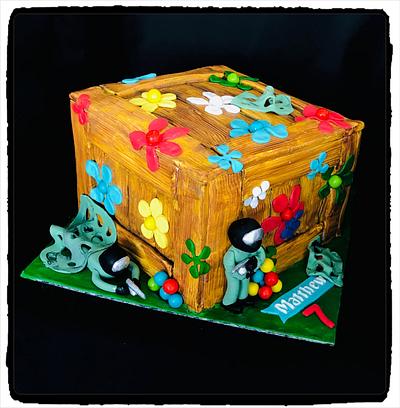 Paint ball! - Cake by Rhona