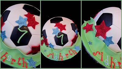 Soccer ball cake - Cake by Veronika