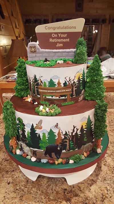 Retirement cake - Cake by Leascreativecakes