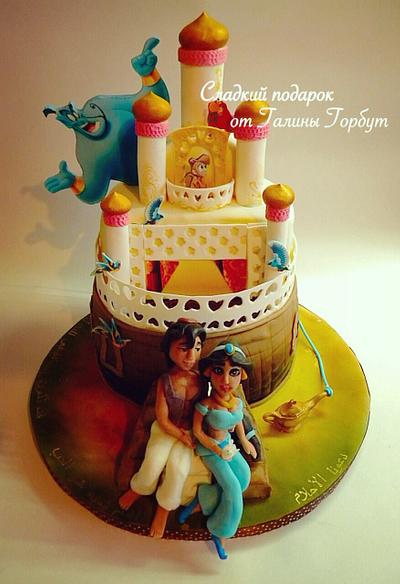 Aladdin  - Cake by Galinasweet