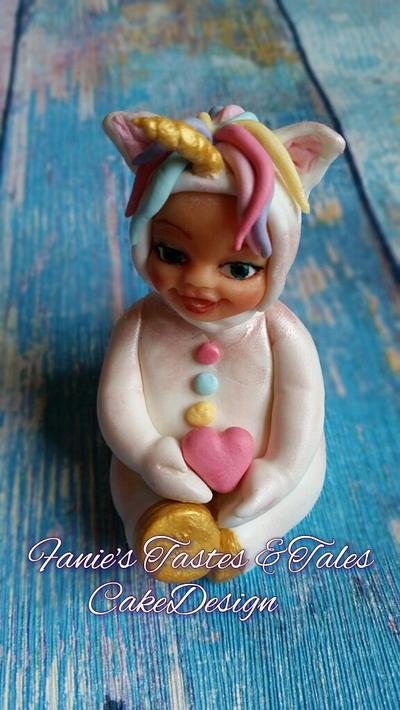 My little Unicorn-Baby  - Cake by Fanie Feickert-Sell