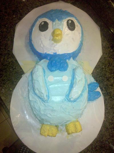 Piplup - Cake by Tami