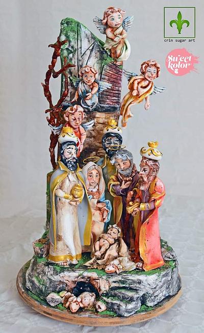 Cuando los Reyes vieron al nino! Crin.sugarart - Cake by Crin sugarart