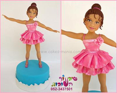 ballerina cake topper - Cake by sharon tzairi - cakes-mania