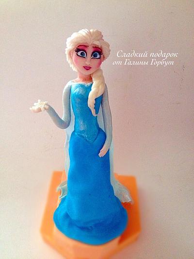 Elsa. Frosen - Cake by Galinasweet
