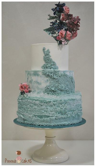 Romance at its best - Cake by Ponona Cakes - Elena Ballesteros