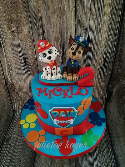 Inspired pow patrol cake - Cake by Julieta ivanova Julietas cakes