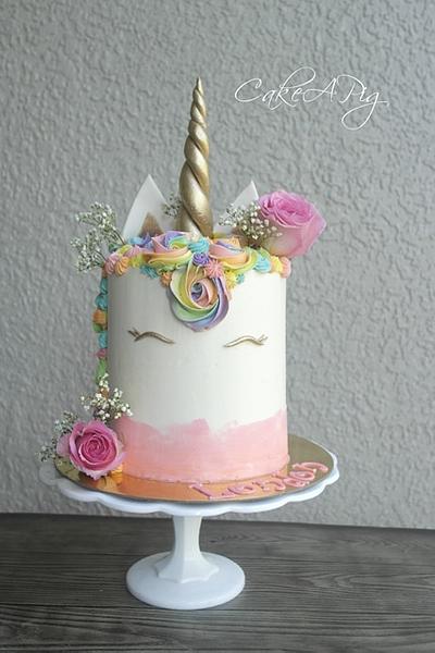 Unicorn Cake - Cake by CakeAPig