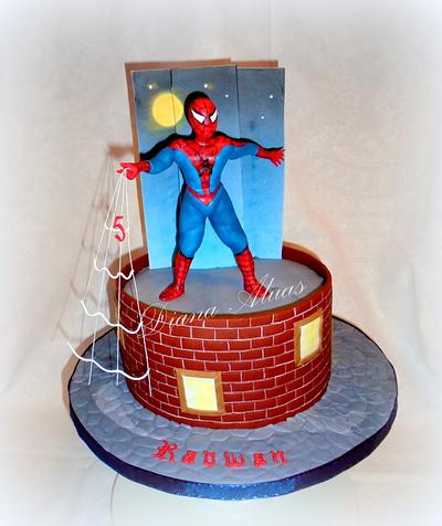 Spider man - Cake by  Diana Aluaş