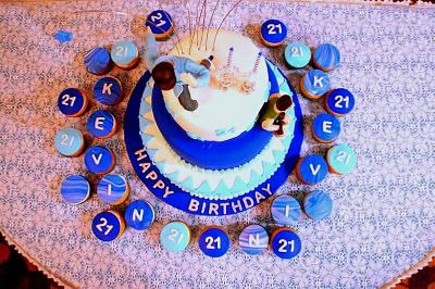 21st Birthday cake - Cake by Rakesh Menon