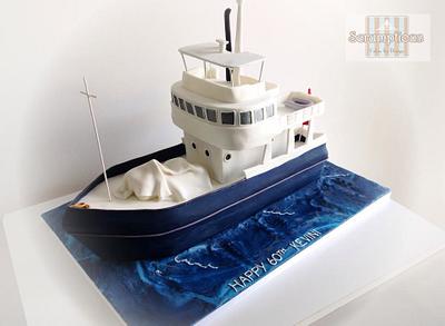 Kevins Boat Cake - Cake by Jo Tan