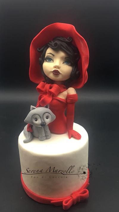 Cappuccetto rosso  - Cake by Serena Marzollo