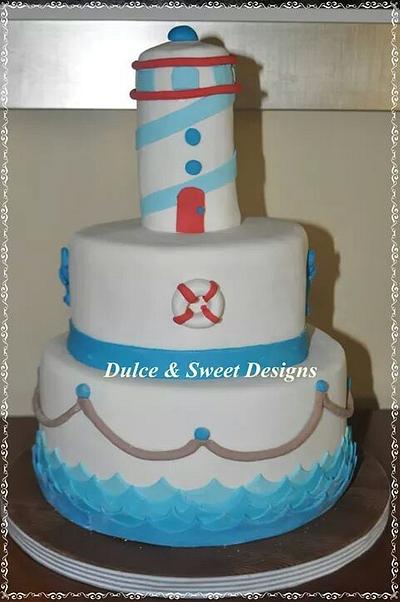 Nautical Cake - Cake by Dulce & Sweet designs