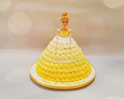 Sunshine Barbie - Cake by Urvi Zaveri 