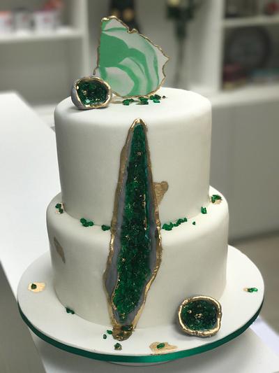 Geode cake - Cake by Alejandro Chichiraldi Pastelero