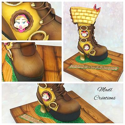 shoe house by Madl créations - Cake by Cindy Sauvage 