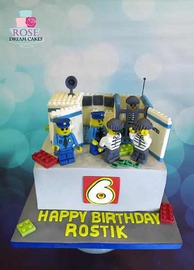 Lego Police Departmant - Cake by Rose Dream Cakes