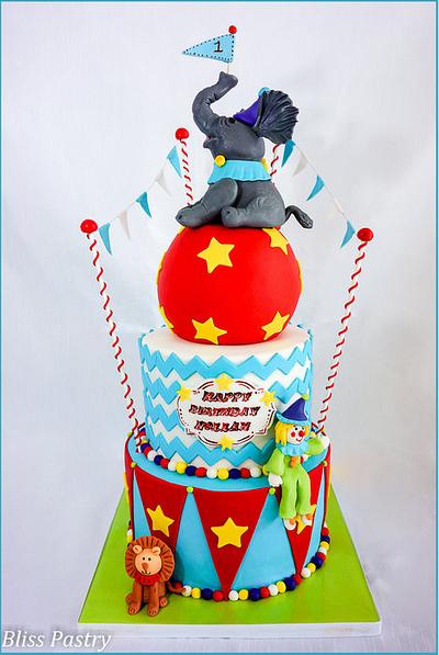 Circus 1st Birthday! - Cake by Bliss Pastry