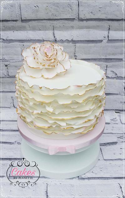 Ruffles cake  - Cake by Zaneta Wasilewska