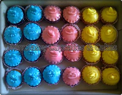 Princess Dress Cupcakes - Cake by DhinzSassy Cupcakes & Cakes