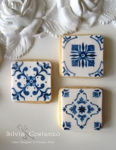 Azulejos Cookies - Cake by Silvia Costanzo