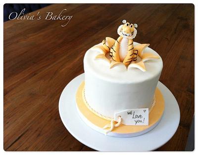 Little Tiger Cake - Cake by Olivia's Bakery