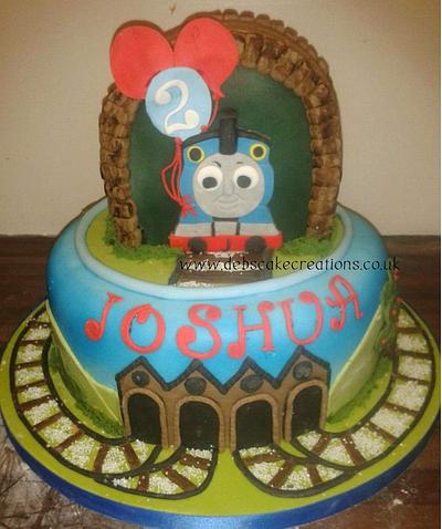 Thomas the Tank  - Cake by debscakecreations