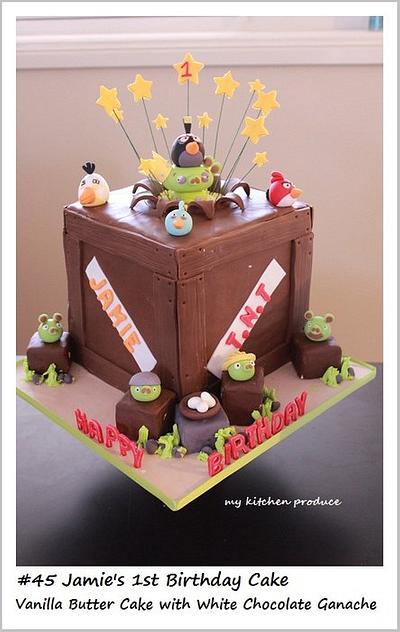 Angry Bird Cake - Cake by Linda Kurniawan