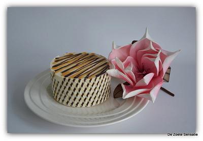caramel en pear - Cake by claudia