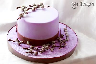 Cake "Sugar Willow" - Cake by Lera Ivanova