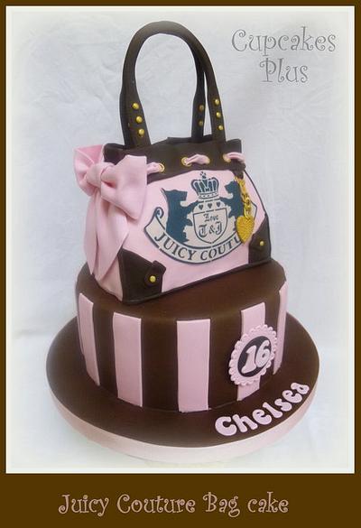 Juicy Couture Bag cake - Cake by Janice Baybutt