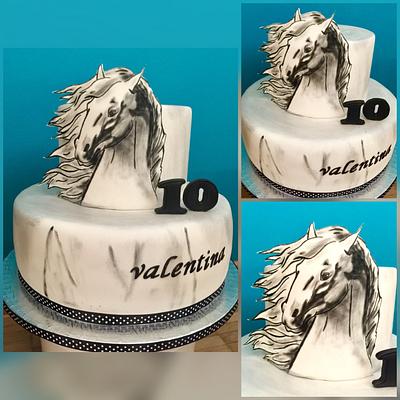 Painted horse  - Cake by Dolce Follia-cake design (Suzy)