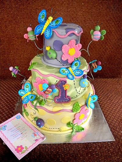 Hugs & Stitches  - Cake by Firefly India by Pavani Kaur