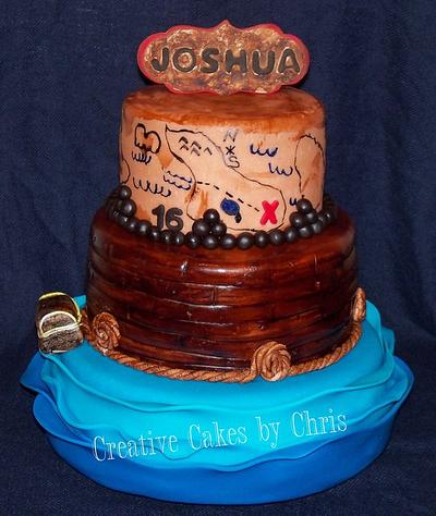 Pirate Theme - Cake by Creative Cakes by Chris
