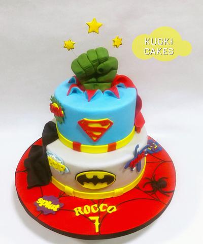 Super heroes cake  - Cake by Donatella Bussacchetti