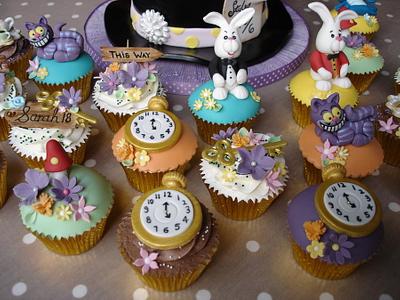 Alice In Wonderland selection - Cake by DarcysCupcakes