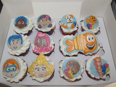 Bubble Guppies Cupcakes - Cake by Tiffany Palmer