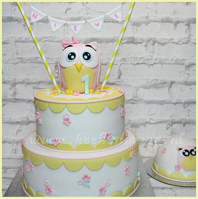 Sweet owl cake - Cake by KEEK&MOOR