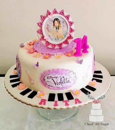 Violetta - Cake by Cláud' Art Sugar