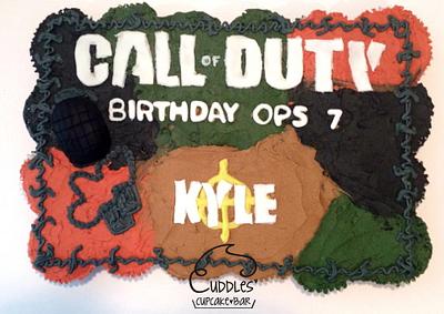 Call of Duty - Cake by Cuddles' Cupcake Bar