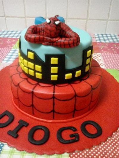 Spiderman - Cake by Mayvicake