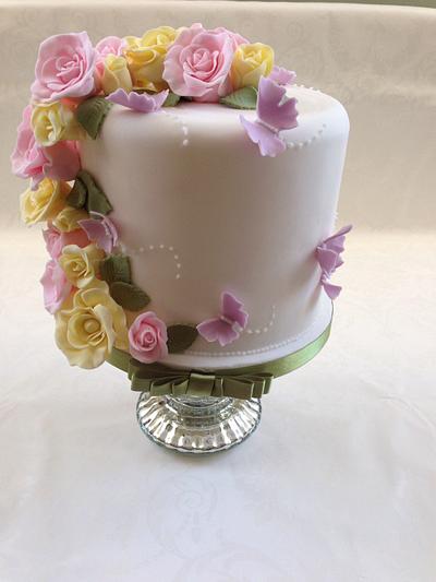 Spring Romance - Cake by Ruth's Cake House