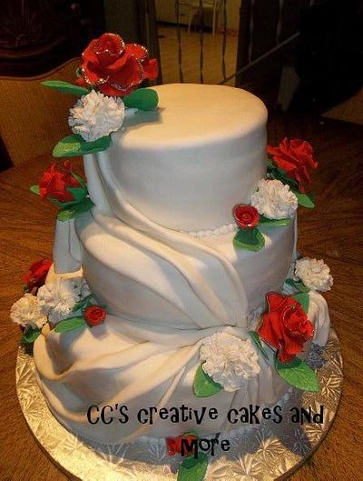 60th wedding anniversary cake - Cake by CC's Creative Cakes and more...
