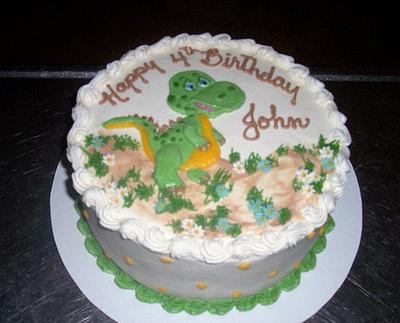 A Dinosaur for John - Cake by BettyA