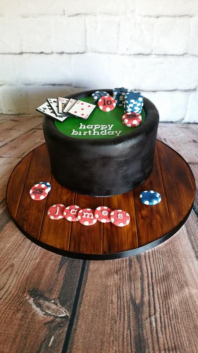 Poker Cake - Cake by The Sugar Cake Company